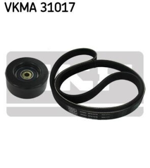 Комплект ремня генератора SKF VKMA 31017