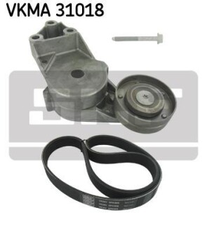 Комплект ремня генератора SKF VKMA 31018