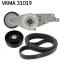 Комплект ремня генератора SKF VKMA 31019 (фото 1)