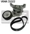 Комплект ремня генератора SKF VKMA 31022