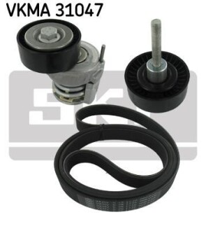 Комплект ремня генератора SKF VKMA 31047