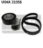 Комплект ремня генератора SKF VKMA 31058