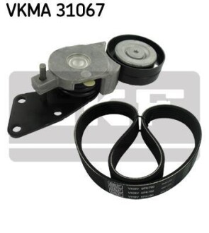 Комплект ремня генератора SKF VKMA 31067