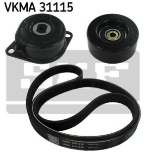 Комплект ремня генератора SKF VKMA 31115