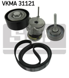 Комплект ремня генератора SKF VKMA 31121