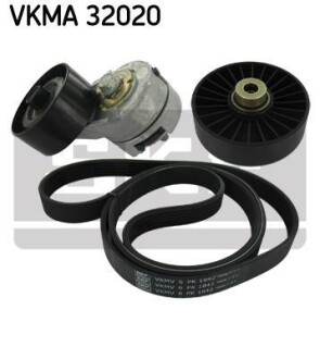 Комплект ремня генератора SKF VKMA 32020