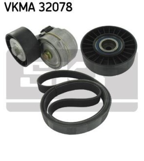 Комплект ремня генератора SKF VKMA 32078