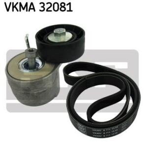 Комплект ремня генератора SKF VKMA 32081