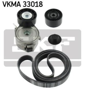 Комплект ремня генератора SKF VKMA 33018