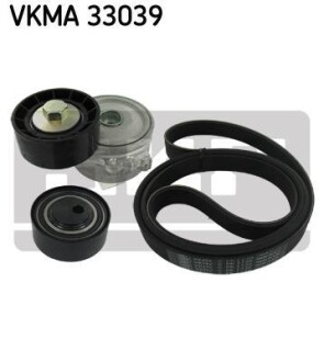 Комплект ремня генератора SKF VKMA 33039 (фото 1)