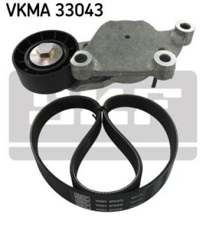 Комплект ремня генератора SKF VKMA 33043