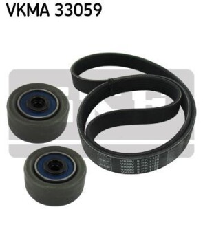 Комплект ремня генератора SKF VKMA 33059