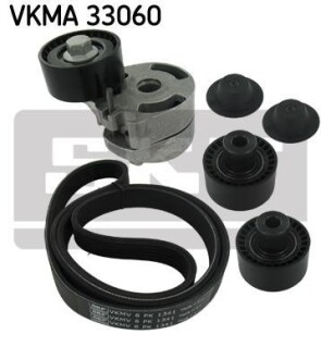 Комплект ремня генератора SKF VKMA 33060 (фото 1)