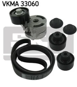 Комплект ремня генератора SKF VKMA 33060