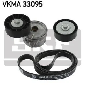 Комплект ремня генератора SKF VKMA 33095