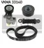 Комплект ремня генератора SKF VKMA 33140