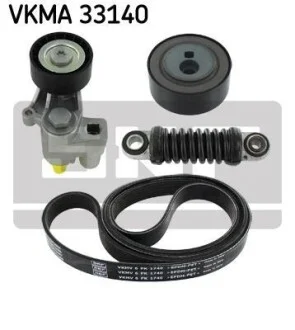 Комплект ремня генератора SKF VKMA 33140