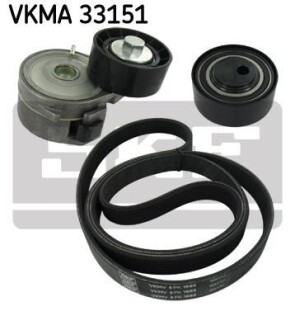 Комплект ремня генератора SKF VKMA 33151 (фото 1)