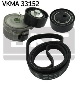 Комплект ремня генератора SKF VKMA 33152 (фото 1)