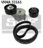 Комплект ремня генератора SKF VKMA 33161 (фото 1)