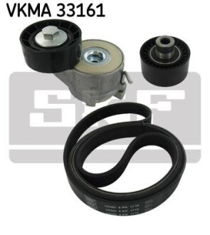 Комплект ремня генератора SKF VKMA 33161