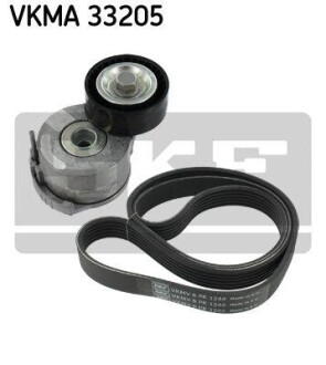 Комплект ремня генератора SKF VKMA 33205