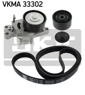 Комплект ремня генератора SKF VKMA 33302