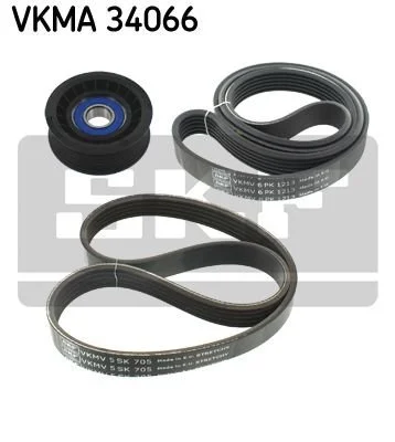 Комплект ремня генератора SKF VKMA 34066 (фото 1)