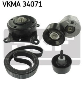 Комплект ремня генератора SKF VKMA 34071