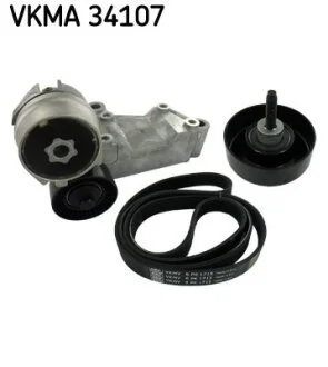 Комплект ремня генератора SKF VKMA 34107