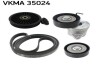 Комплект ремня генератора SKF VKMA 35024 (фото 1)