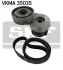 Комплект ремня генератора SKF VKMA 35035 (фото 1)