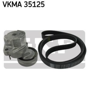 Комплект ремня генератора SKF VKMA 35125