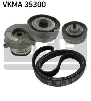 Комплект ремня генератора SKF VKMA 35300