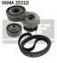 Комплект ремня генератора SKF VKMA 35310 (фото 1)