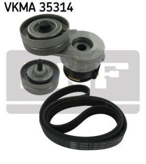 Комплект ремня генератора SKF VKMA 35314