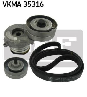 Комплект ремня генератора SKF VKMA 35316