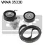 Комплект ременя генератора Opel Astra/Insignia 2.0 CDTI 08-17 (6PK1903) SKF VKMA 35330 (фото 1)