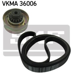 Комплект ремня генератора SKF VKMA 36006