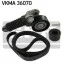 Комплект ремня генератора SKF VKMA 36070
