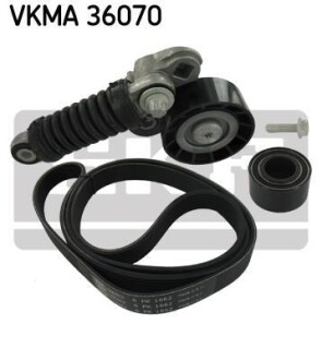 Комплект ремня генератора SKF VKMA 36070