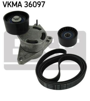 Комплект ремня генератора SKF VKMA 36097