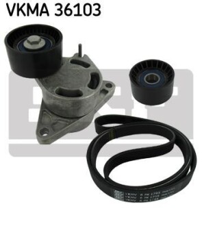 Комплект ремня генератора SKF VKMA 36103