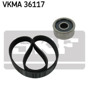 Комплект ремня генератора SKF VKMA 36117