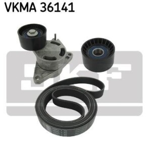 Комплект ремня генератора SKF VKMA 36141