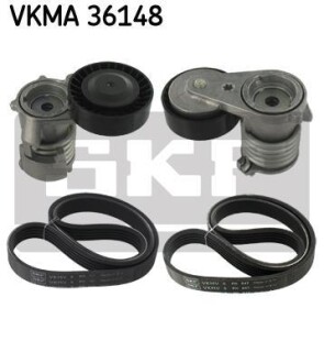 Комплект ремня генератора SKF VKMA 36148