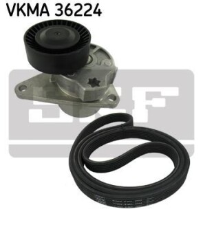 Комплект ремня генератора SKF VKMA 36224