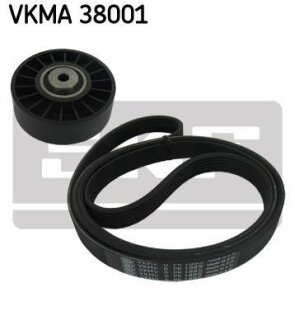 Комплект ремня генератора SKF VKMA 38001