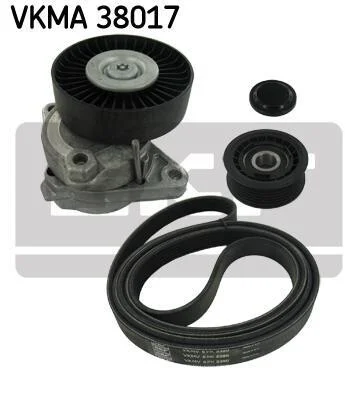 Поликлиновой ременний комплект SKF VKMA 38017 (фото 1)