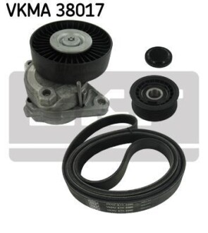 Комплект ремня генератора SKF VKMA 38017